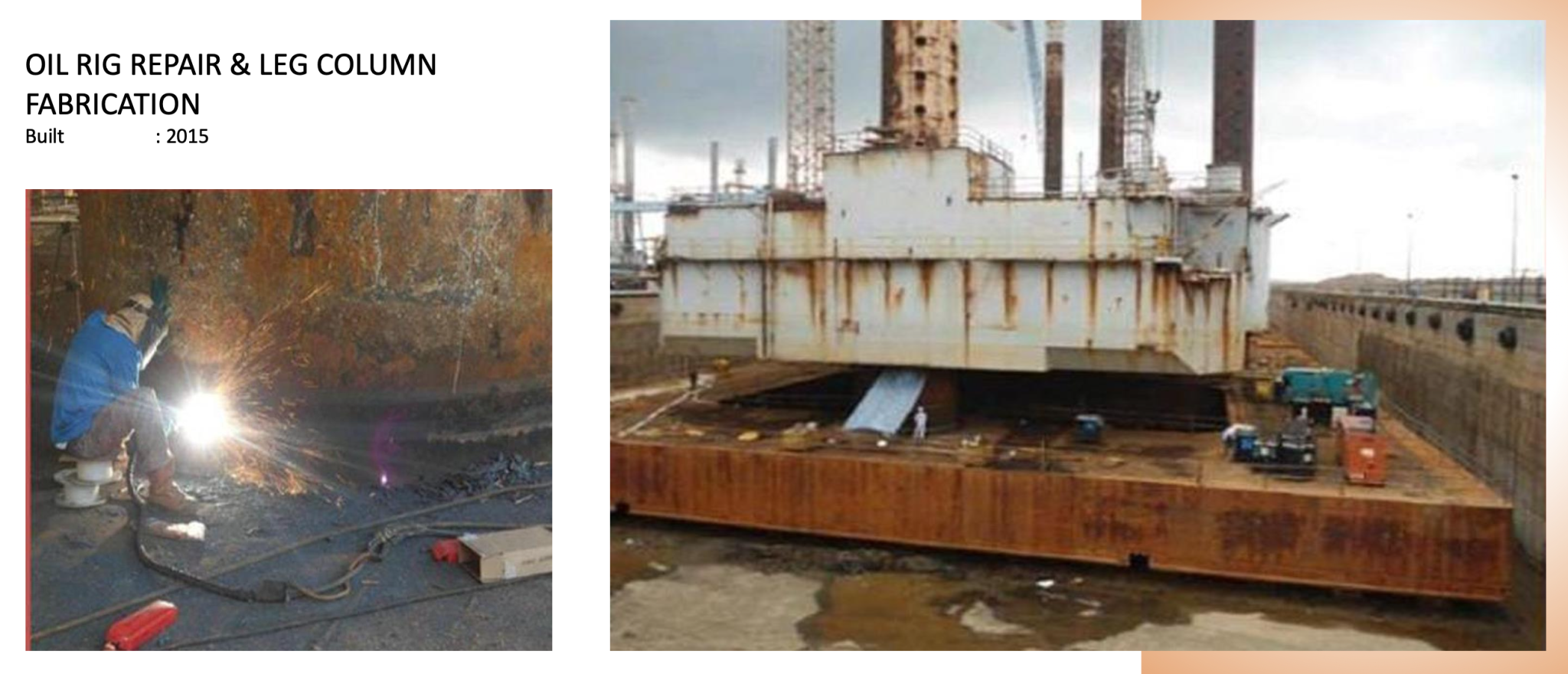 OIL & GAS CONSTRUCTION SITE PT. ASL SHIPYARD PT Synergy Khalista Yasa